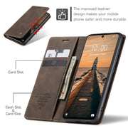 CaseMe 013 Custodia multifunzionale in pelle a conchiglia orizzontale, For Xiaomi Redmi Note 13 Pro 5G, For Xiaomi Redmi 12 4G / 12 5G／Note 12R, For Xiaomi 13T/13T Pro, For Xiaomi Poco F5 5G/Redmi Note 12 Turbo 5G