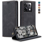 Custodia portafoglio in pelle per Xiaomi Redmi Note 13 Pro