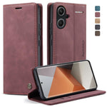 CaseMe 013 Custodia multifunzionale in pelle a conchiglia orizzontale, For Xiaomi 14 Pro, For Xiaomi 14, For Xiaomi Redmi Note 13 5G, For Xiaomi Redmi Note 13 Pro+