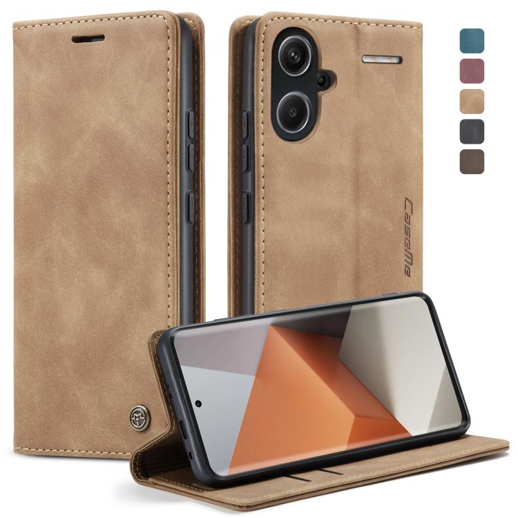 CaseMe 013 Custodia multifunzionale in pelle a conchiglia orizzontale, For Xiaomi 14 Pro, For Xiaomi 14, For Xiaomi Redmi Note 13 5G, For Xiaomi Redmi Note 13 Pro+