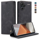 CaseMe 013 Custodia multifunzionale in pelle a conchiglia orizzontale, For Xiaomi 14 Pro, For Xiaomi 14, For Xiaomi Redmi Note 13 5G, For Xiaomi Redmi Note 13 Pro+