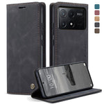 Custodia portafoglio in pelle per Xiaomi Redmi Note 13 Pro