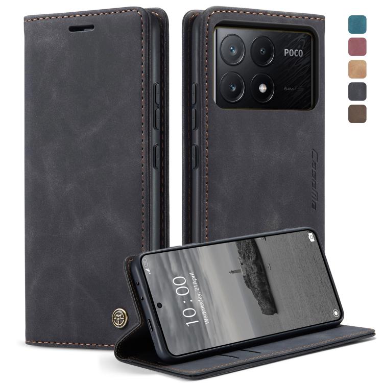 Custodia portafoglio in pelle per Xiaomi Redmi Note 13 Pro