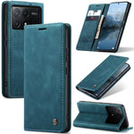 Custodia portafoglio in pelle per Xiaomi Redmi Note 13 Pro