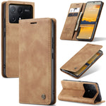 Custodia portafoglio in pelle per Xiaomi Redmi Note 13 Pro
