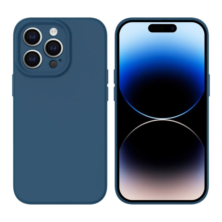 Custodia per telefono con foro di precisione MagSafe in silicone liquido, For iPhone 14 Pro Max, For iPhone 13 Pro Max, For iPhone 13 Pro