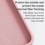 Custodia per telefono con foro di precisione MagSafe in silicone liquido, For iPhone 13