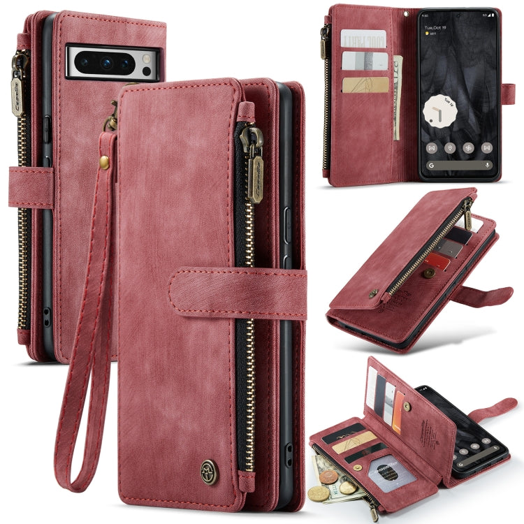 Custodia per telefono multifunzionale in pelle CaseMe C30, For Google Pixel 8a, For Google Pixel 8 Pro, For Google Pixel 8, For Google Pixel Fold