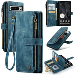 Custodia per telefono multifunzionale in pelle CaseMe C30, For Google Pixel 8a, For Google Pixel 8 Pro, For Google Pixel 8, For Google Pixel Fold