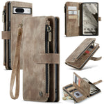 Custodia per telefono multifunzionale in pelle CaseMe C30, For Google Pixel 8a, For Google Pixel 8 Pro, For Google Pixel 8, For Google Pixel Fold