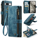 Custodia per telefono multifunzionale in pelle CaseMe C30, For Google Pixel 8a, For Google Pixel 8 Pro, For Google Pixel 8, For Google Pixel Fold