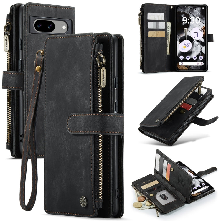 Custodia per telefono multifunzionale in pelle CaseMe C30, For Google Pixel 8a, For Google Pixel 8 Pro, For Google Pixel 8, For Google Pixel Fold