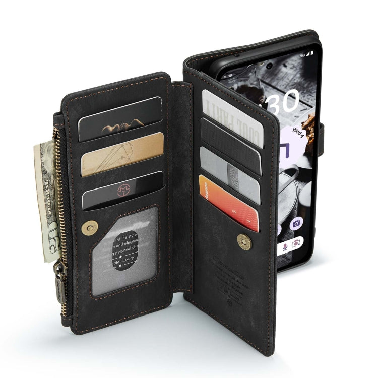 Custodia per telefono multifunzionale in pelle CaseMe C30, For Google Pixel 8a, For Google Pixel 8 Pro, For Google Pixel 8, For Google Pixel Fold