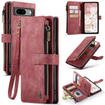 Custodia per telefono multifunzionale in pelle CaseMe C30, For Google Pixel 8a, For Google Pixel 8 Pro, For Google Pixel 8, For Google Pixel Fold
