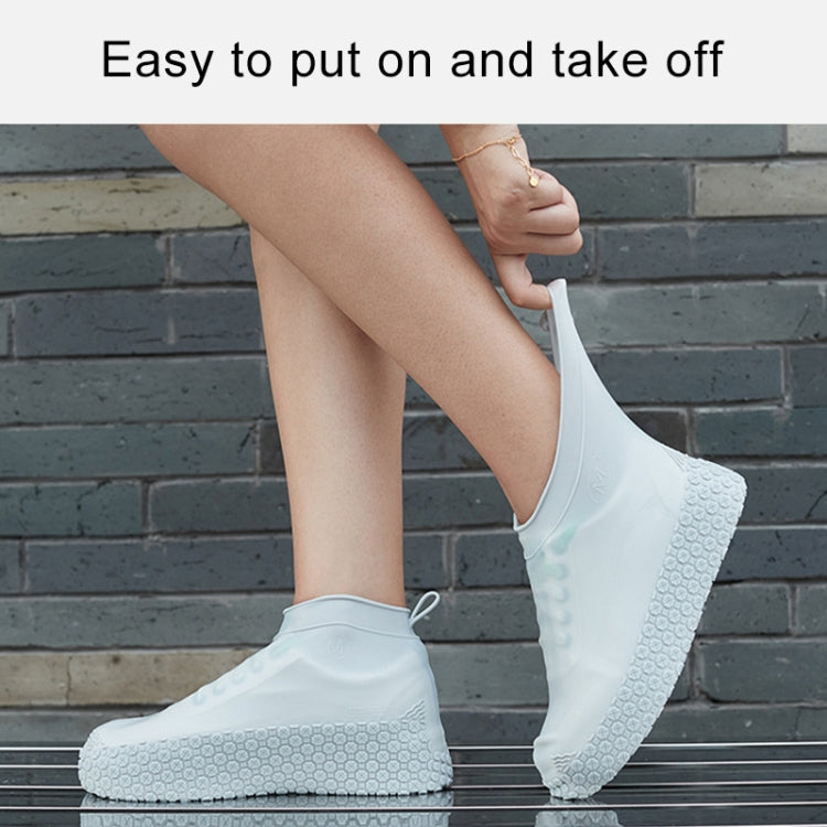 Copriscarpe impermeabili in silicone antiscivolo S M