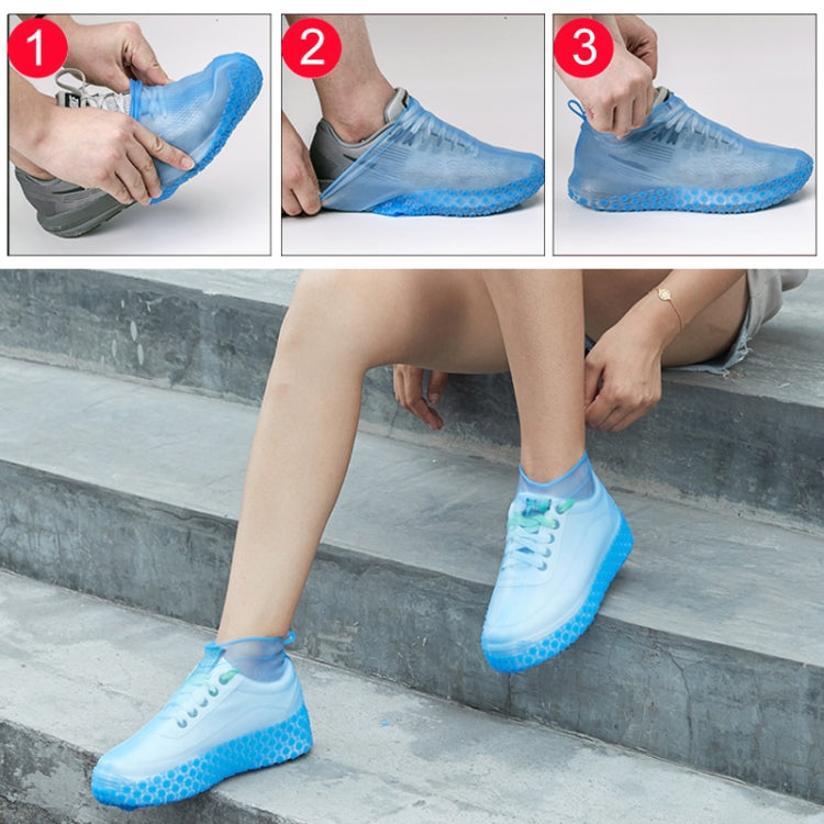 Copriscarpe impermeabili in silicone antiscivolo L
