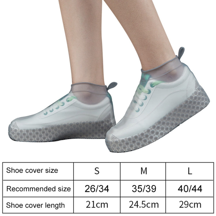 Copriscarpe impermeabili in silicone antiscivolo L