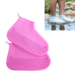 Copriscarpe impermeabili in silicone antiscivolo L