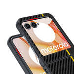 Custodia per telefono con stampa in fibra di carbonio ultrasottile, For Motorola Razr 50 / 60 / 70 5G, For Motorola Razr 60 Ultra / 70 Ultra, For Motorola Razr 50 Ultra, For Motorola Razr 40 Ultra