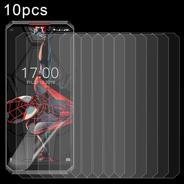 Pellicola in vetro temperato 10 pezzi 0,26 mm 9H 2,5D, For Oukitel WP100 Titan, For Oukitel WP55 Pro, For Oukitel WP26 (10pcs), For Oukitel K13 Pro