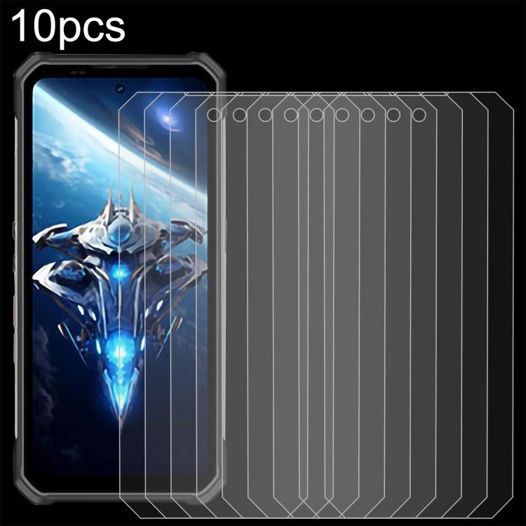 Pellicola in vetro temperato 10 pezzi 0,26 mm 9H 2,5D, For Oukitel WP100 Titan, For Oukitel WP55 Pro, For Oukitel WP26 (10pcs), For Oukitel K13 Pro