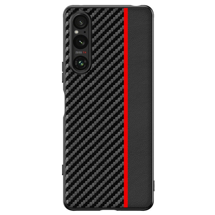 Custodia per telefono con stampa in fibra di carbonio ultrasottile, For Sony Xperia 1 VI, For Sony Xperia 1 V