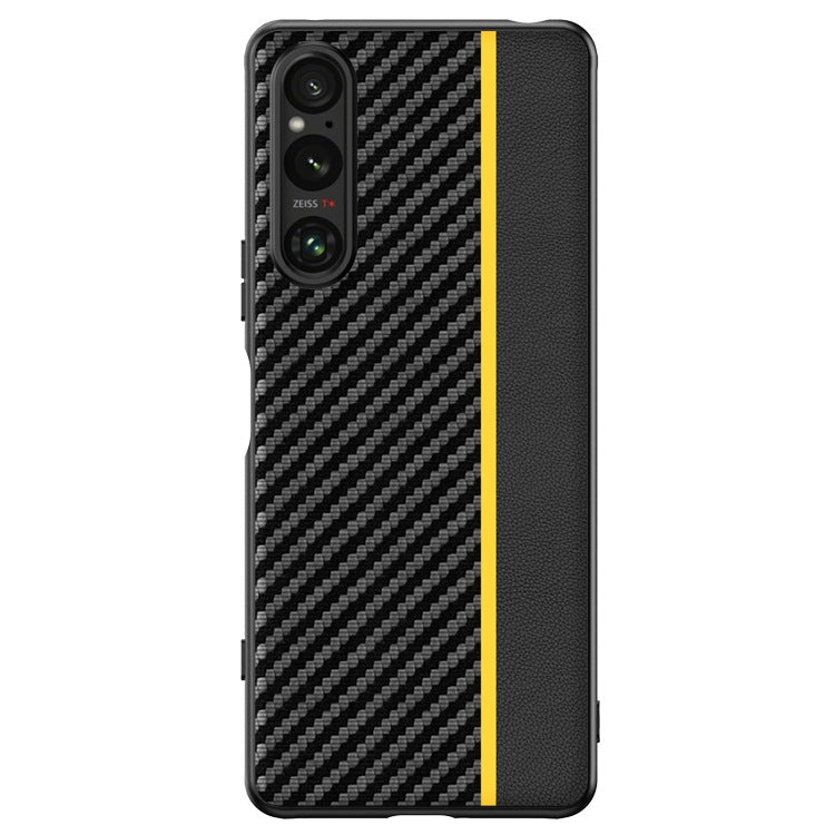 Custodia per telefono con stampa in fibra di carbonio ultrasottile, For Sony Xperia 1 VI, For Sony Xperia 1 V