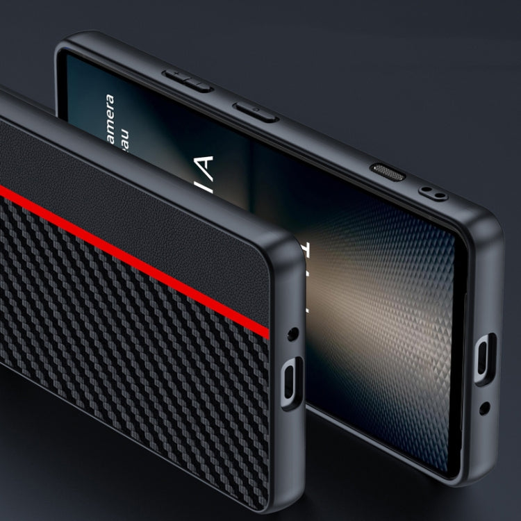 Custodia per telefono con stampa in fibra di carbonio ultrasottile, For Sony Xperia 1 VI, For Sony Xperia 1 V