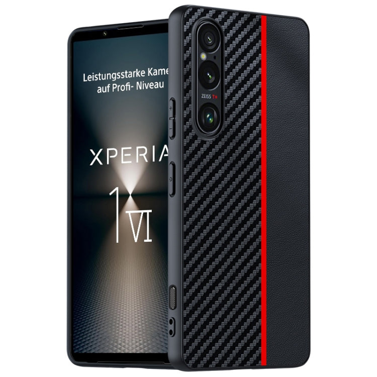 Custodia per telefono con stampa in fibra di carbonio ultrasottile, For Sony Xperia 1 VI, For Sony Xperia 1 V