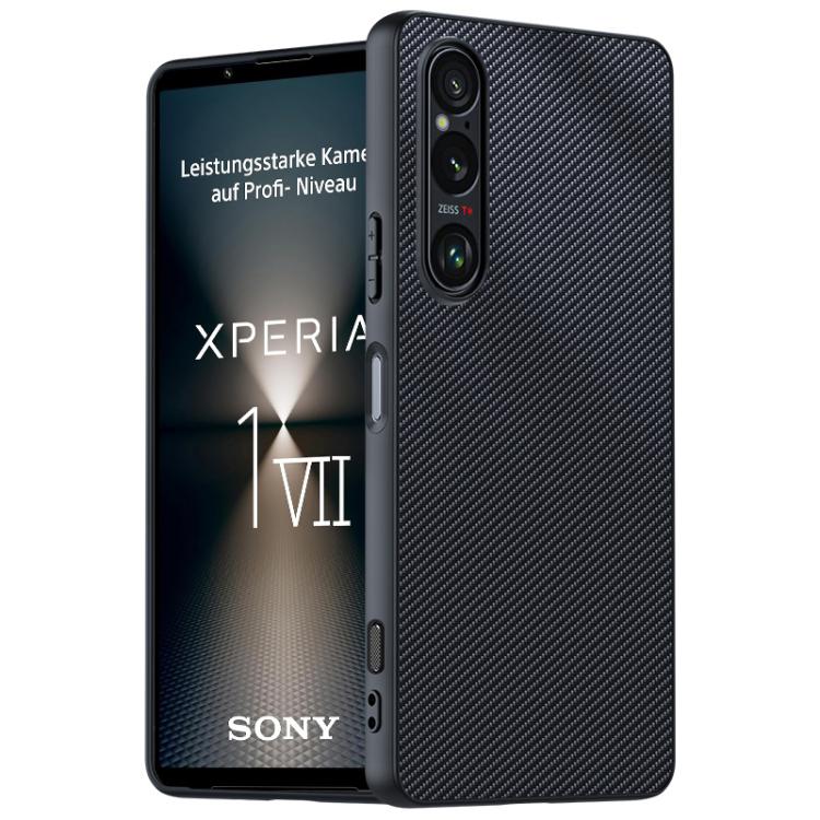 Custodia per telefono con stampa in fibra di carbonio ultrasottile, For Sony Xperia 1 VIII, For Sony Xperia 10 VII, For Sony Xperia 1 VII, For Sony Xperia 10 VI