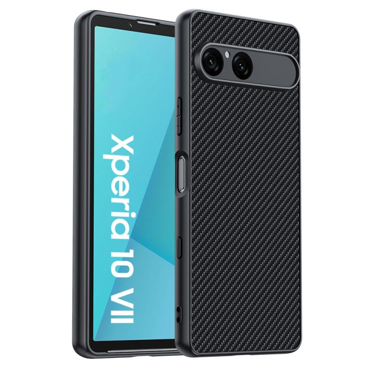 Custodia per telefono con stampa in fibra di carbonio ultrasottile, For Sony Xperia 1 VIII, For Sony Xperia 10 VII, For Sony Xperia 1 VII, For Sony Xperia 10 VI