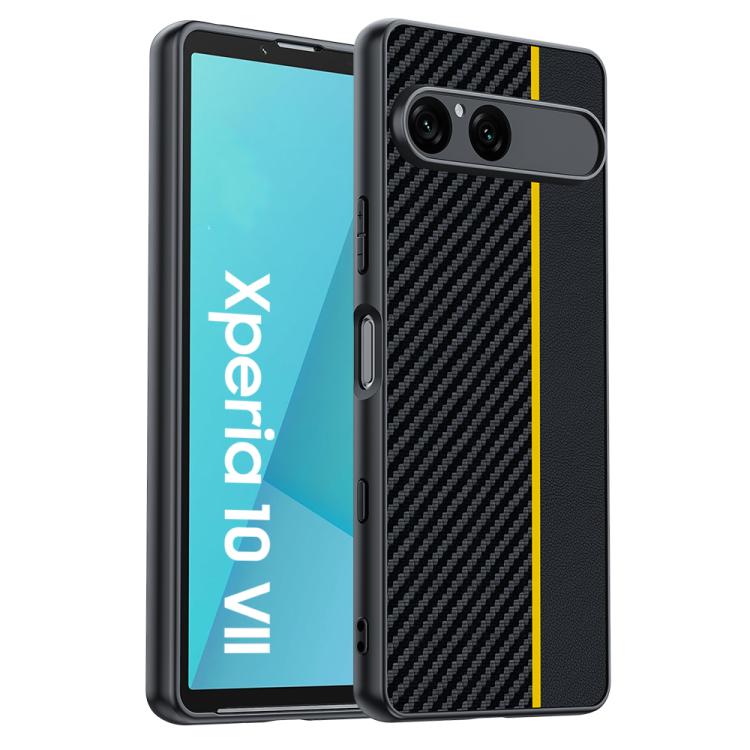 Custodia per telefono con stampa in fibra di carbonio ultrasottile, For Sony Xperia 1 VIII, For Sony Xperia 10 VII, For Sony Xperia 1 VII, For Sony Xperia 10 VI