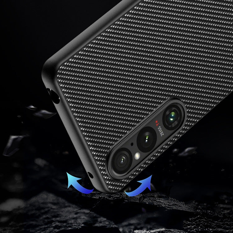 Custodia per telefono con stampa in fibra di carbonio ultrasottile, For Sony Xperia 1 VI, For Sony Xperia 1 V