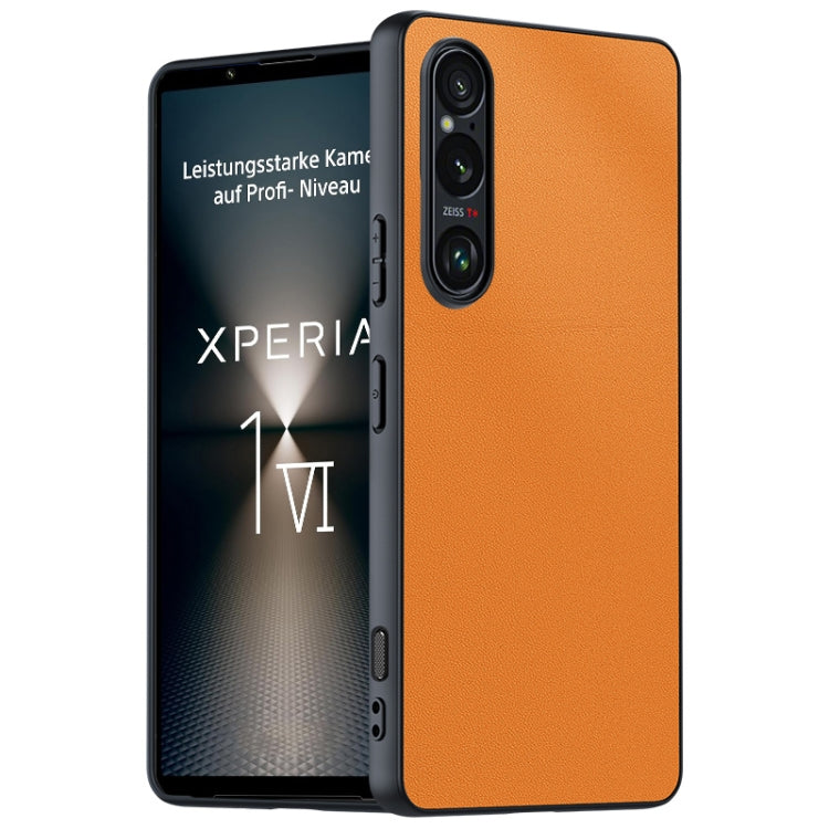 Custodia per telefono in pelle liscia ultrasottile, For Sony Xperia 1 VIII, For Sony Xperia 10 VII, For Sony Xperia 1 VII, For Sony Xperia 10  VI, For Sony Xperia 1 VI, For Sony Xperia 1 V