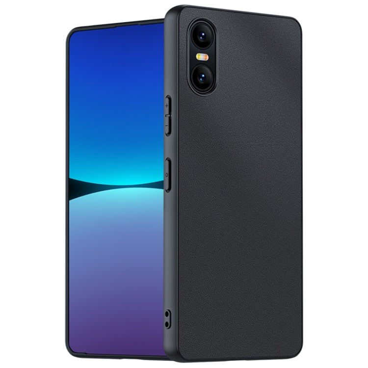 Custodia per telefono in pelle liscia ultrasottile, For Sony Xperia 1 VIII, For Sony Xperia 10 VII, For Sony Xperia 1 VII, For Sony Xperia 10  VI, For Sony Xperia 1 VI, For Sony Xperia 1 V