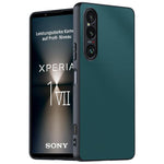 Custodia per telefono in pelle liscia ultrasottile, For Sony Xperia 1 VIII, For Sony Xperia 10 VII, For Sony Xperia 1 VII, For Sony Xperia 10  VI, For Sony Xperia 1 VI, For Sony Xperia 1 V