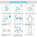 Pellicola in vetro temperato 10 pezzi 0,26 mm 9H 2,5D, For CAT S75, For CAT S53, For CAT S52