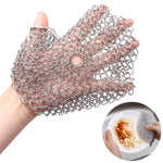 Pulitore per pentole in ferro tondo in acciaio inossidabile Scrubber per la pulizia della cucina Pentole per la casa, 4 x 4 inch, 5 x 5 inch, 6 x 6 inch, 7 x 7 inch, 8 x 8 inch