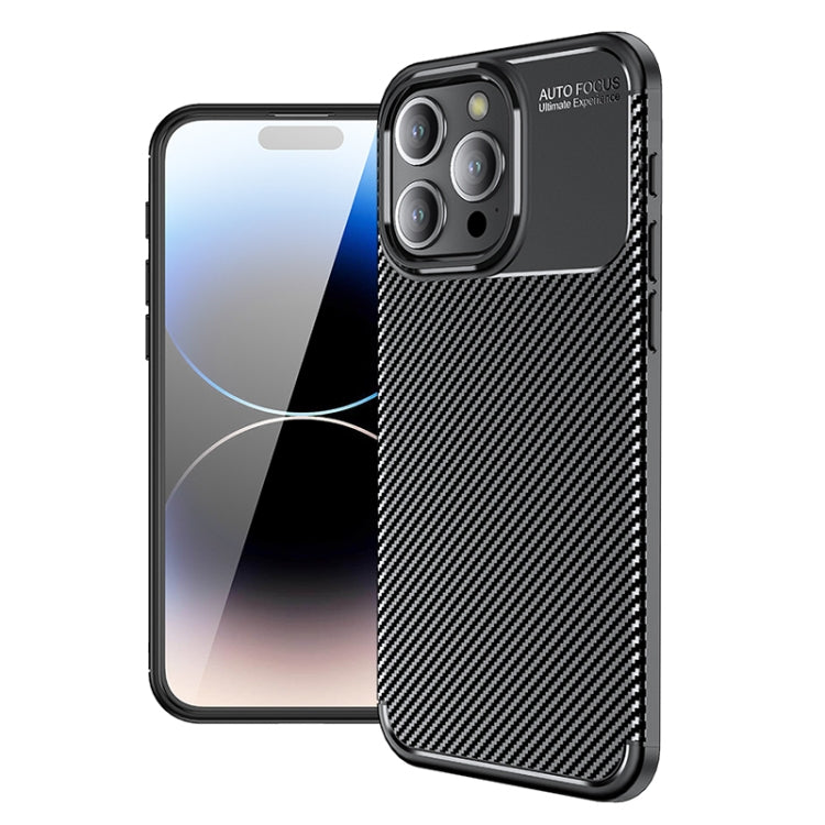 Custodia TPU con fibra di carbonio per iPhone 15 e 16