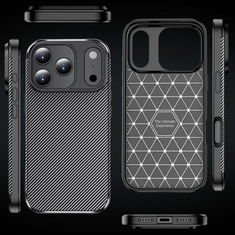 Custodia TPU con fibra di carbonio per iPhone 15 e 16