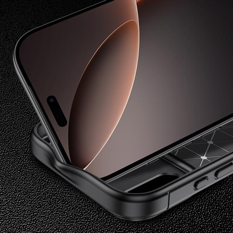 Custodia TPU con fibra di carbonio per iPhone 15 e 16