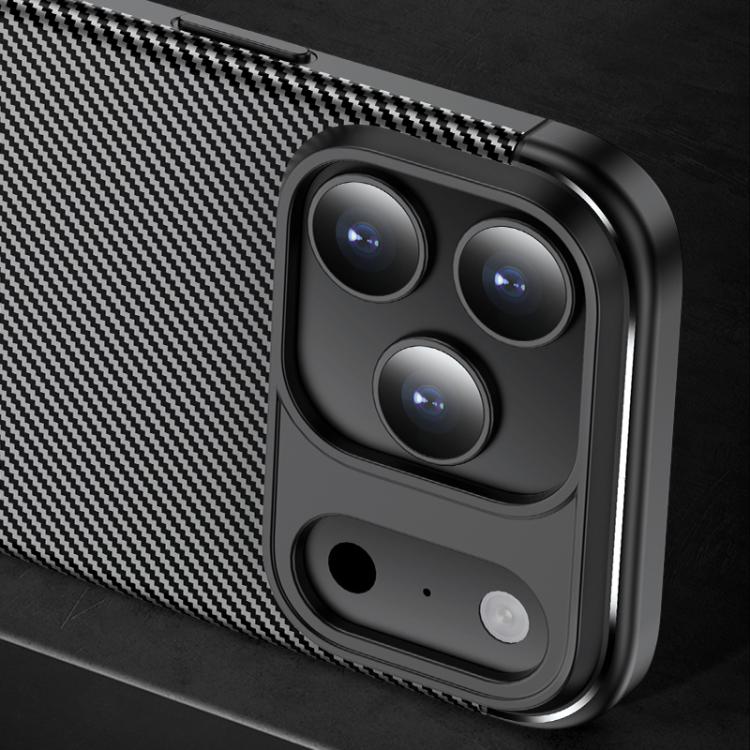 Custodia TPU con fibra di carbonio per iPhone 15 e 16