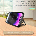 Custodia magnetica invisibile per telefono con supporto per fotocamera MagSafe, For iPhone 15 Pro Max, For iPhone 15 Pro, For iPhone 15 Plus, For iPhone 15