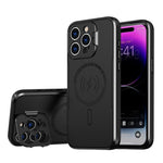 Custodia magnetica invisibile per telefono con supporto per fotocamera MagSafe, For iPhone 15 Pro Max, For iPhone 15 Pro, For iPhone 15 Plus, For iPhone 15