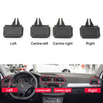 Paddle di uscita dell'aria condizionata per auto, guida a sinistra, For Volkswagen Tiguan L 17-21
