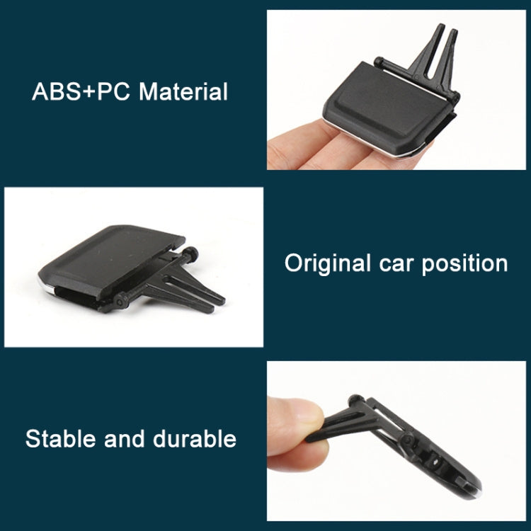 Paddle di uscita dell'aria condizionata per auto, guida a sinistra, For Volkswagen Tiguan L 17-21