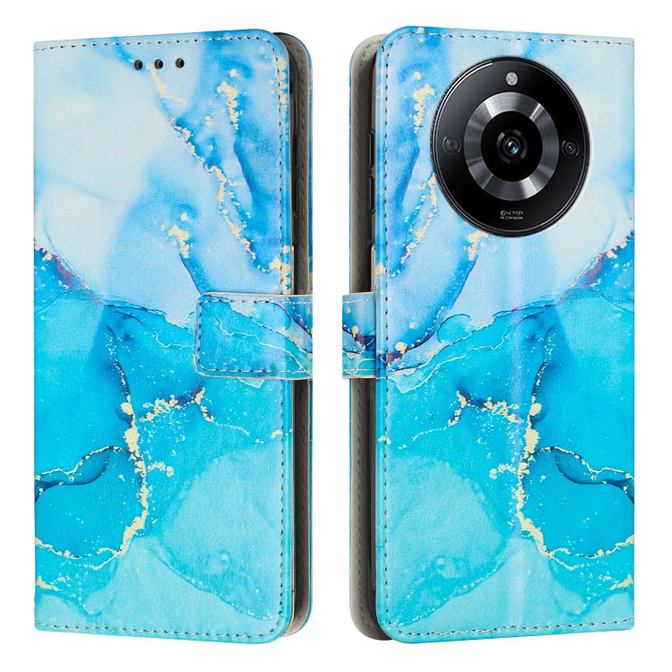 Custodia in pelle effetto marmo per Realme C53 e Narzo N53