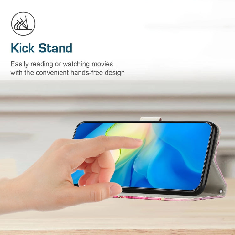 Custodia per telefono in pelle con motivo in marmo dipinto, For Realme 12 5G / 13 5G Global, For Realme C63 / C61 / Note 60, For Realme 13+ 5G Global, For Realme 13 Pro 5G Global / 13 Pro+ 5G