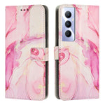 Custodia in pelle effetto marmo per Realme C53 e Narzo N53