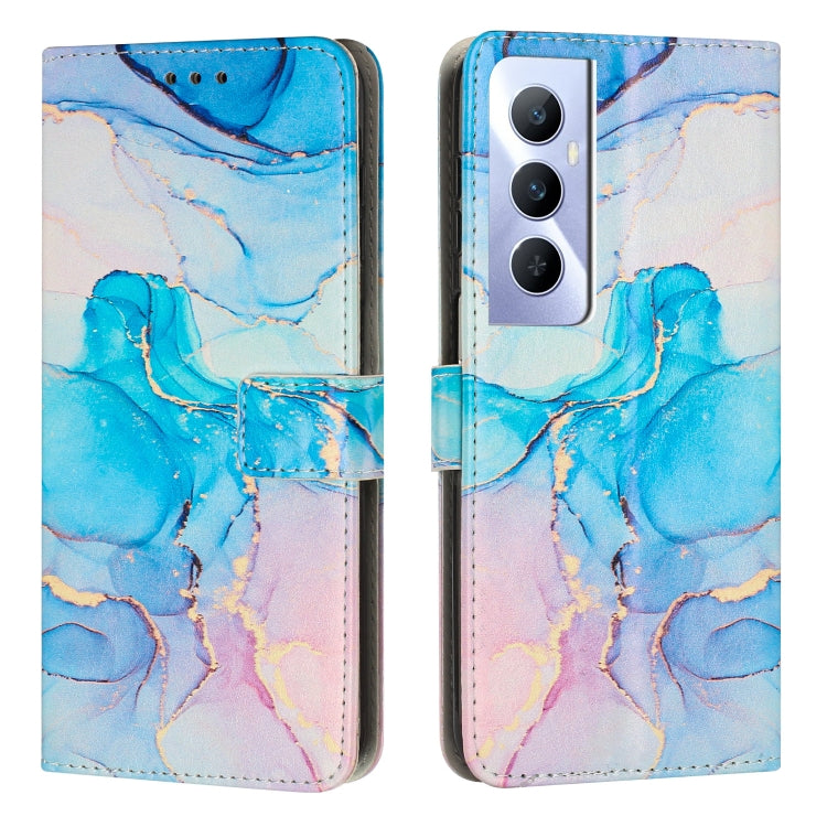 Custodia in pelle effetto marmo per Realme C53 e Narzo N53